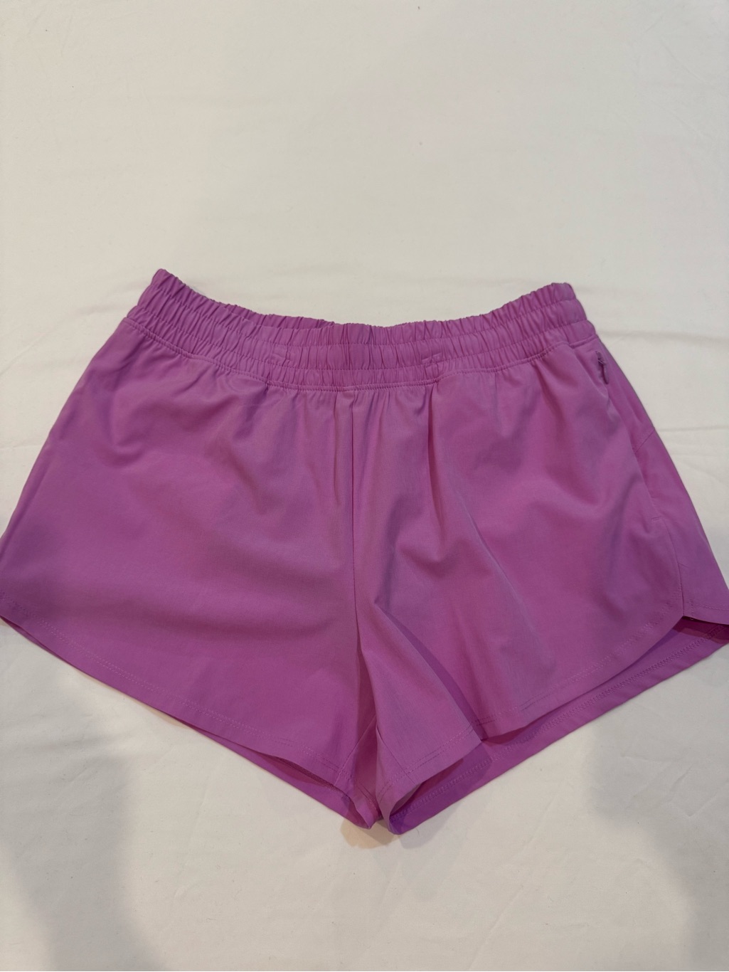 Tek Gear Women's Athletic Elastic-Waist Shorts - Magenta Pink